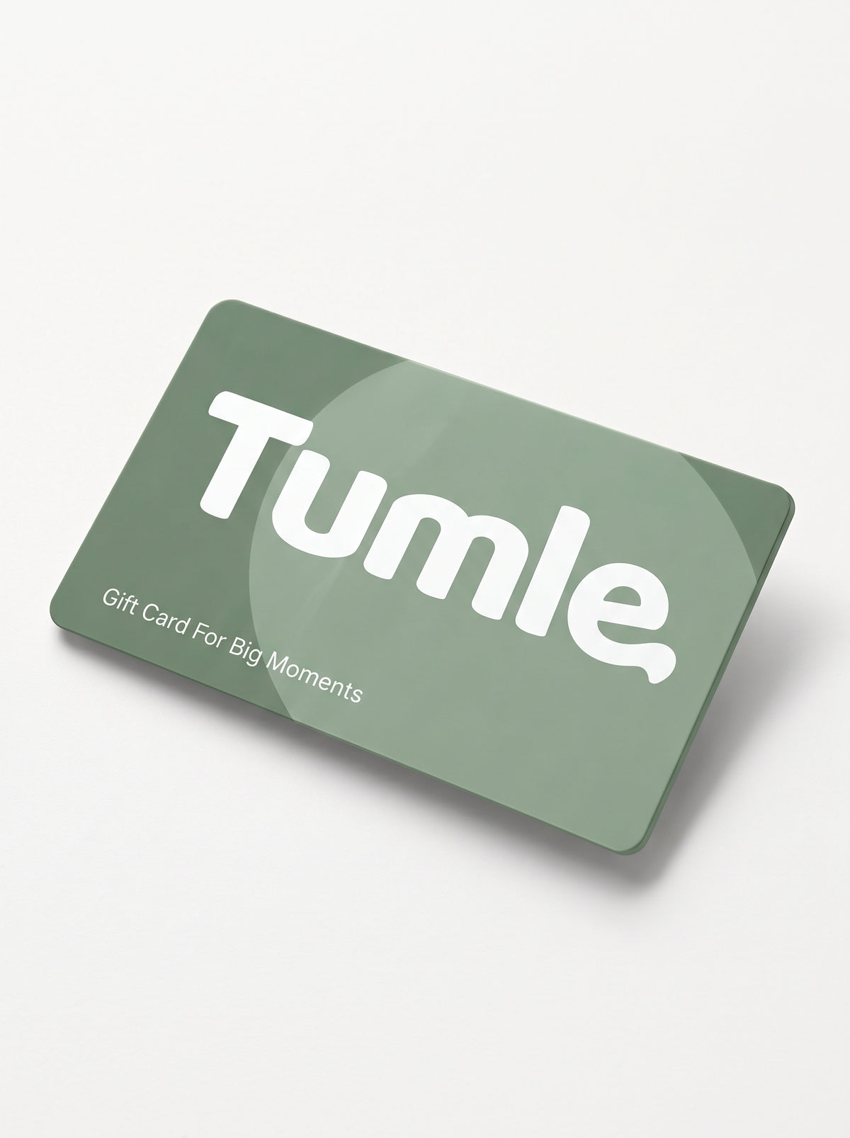 TUMLE GESCHENKGUTSCHEIN