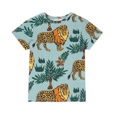 The Striped Cat - T-shirt - Løve - tumle