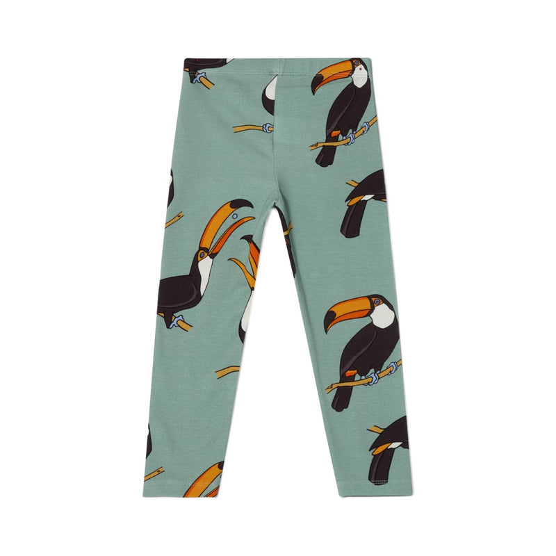 The Stirped Cat - Leggings - Tukan (grøn)