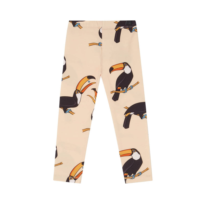The Striped Cat - Leggings - Tukan (beige)