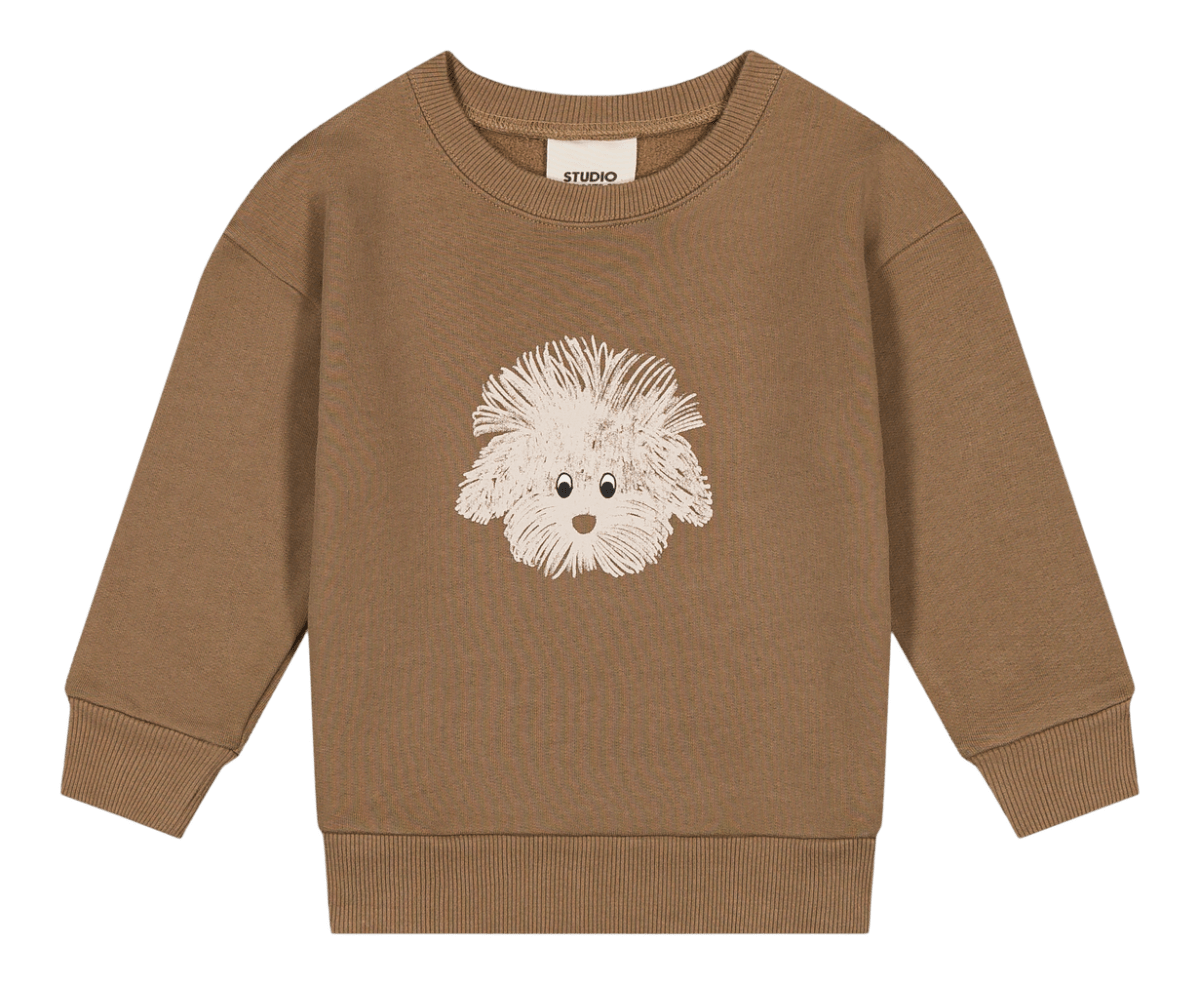 Bart Mocha hundesweatshirt - tumle