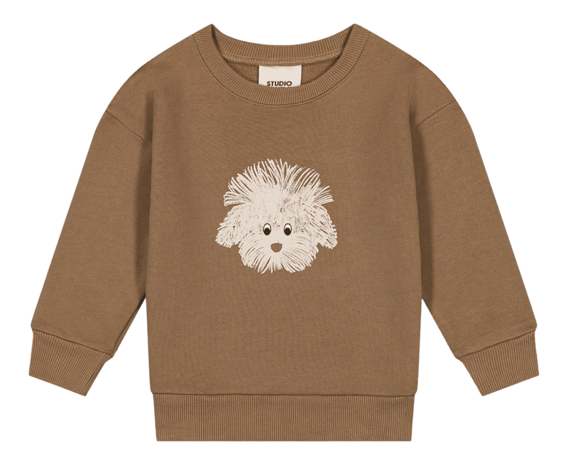 Bart Mocha hundesweatshirt - tumle