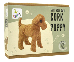 Crafts - Korkhund - Kreativt DIY sæt til børn - tumle