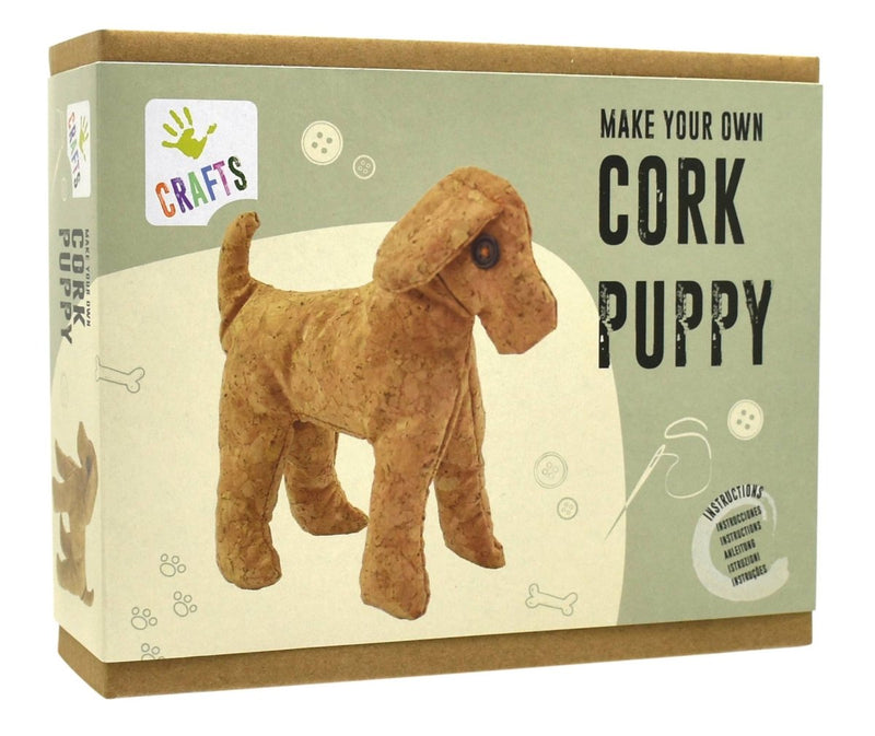 Crafts - Korkhund - Kreativt DIY sæt til børn - tumle
