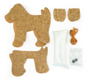 Crafts - Korkhund - Kreativt DIY sæt til børn - tumle