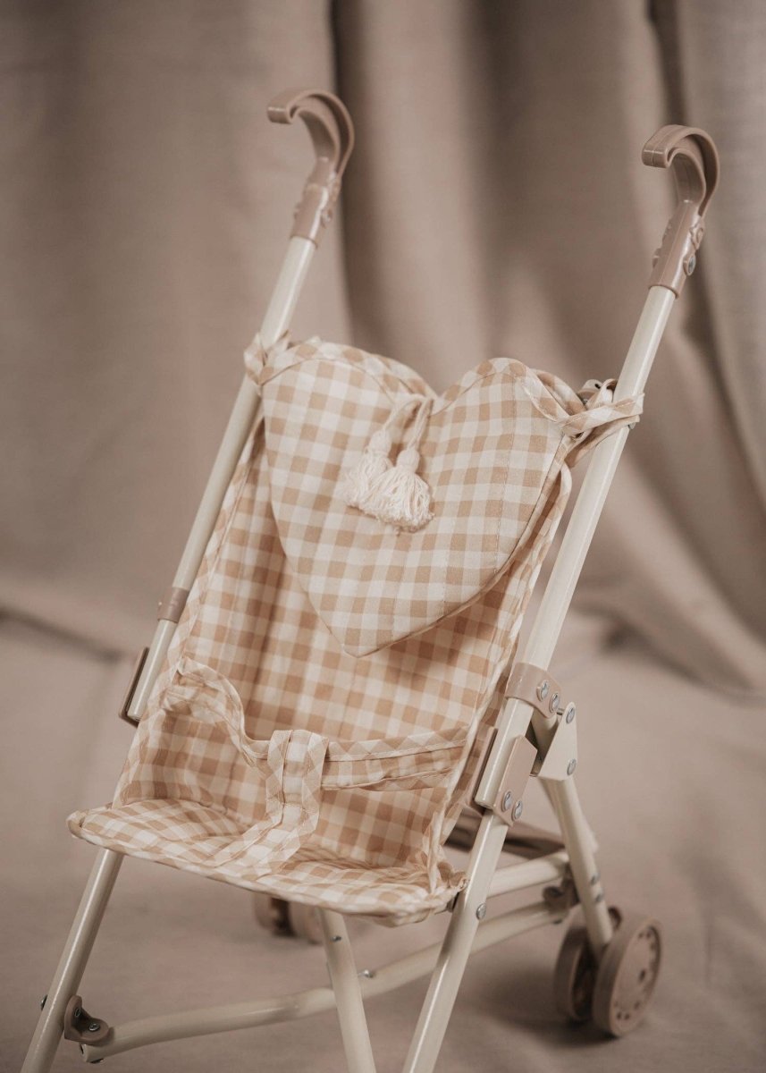 Dukkeklapvogn med tern | Mrs. Ertha - tumle