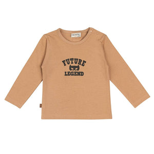 Frogs & Dogs - Langærmet trøje - Little Hero (brun) - tumle