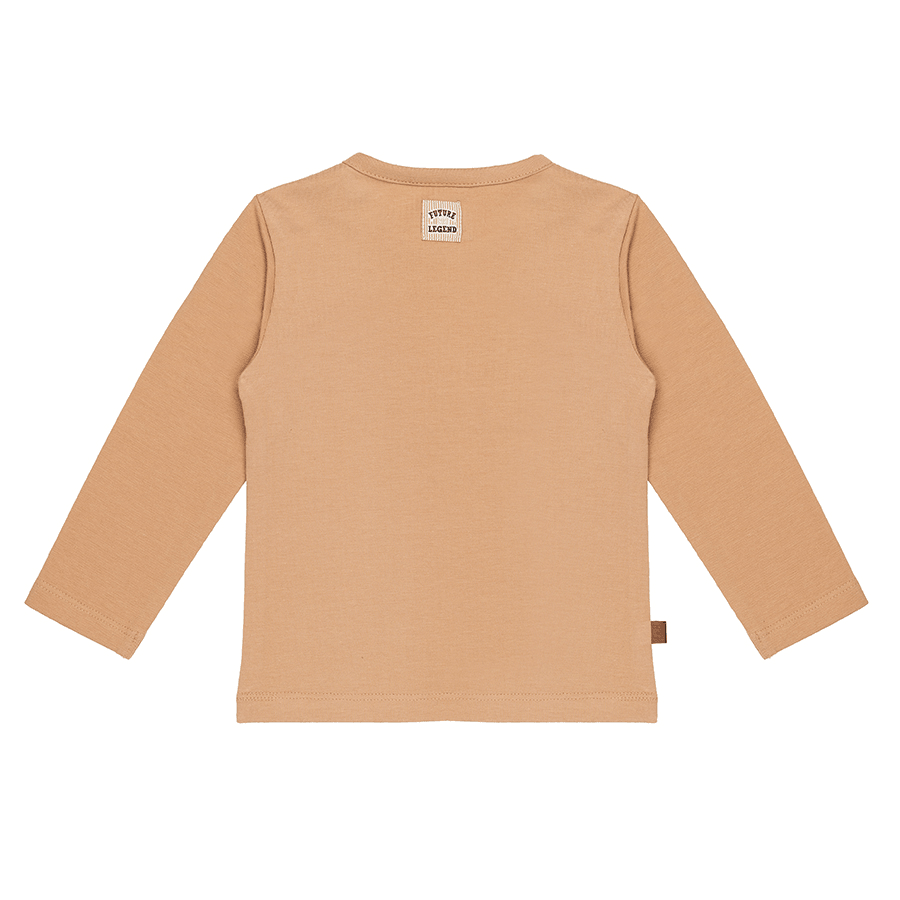 Frogs & Dogs - Langærmet trøje - Little Hero (brun) - tumle