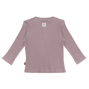 Frogs & Dogs - Langærmet trøje - Rib - Hjerte (støvet rosa) - tumle