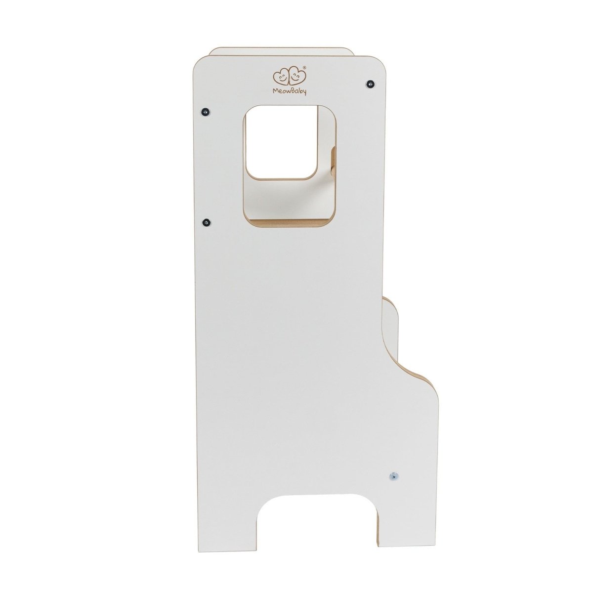 MeowBaby - Læringstårn i hvid - tumle