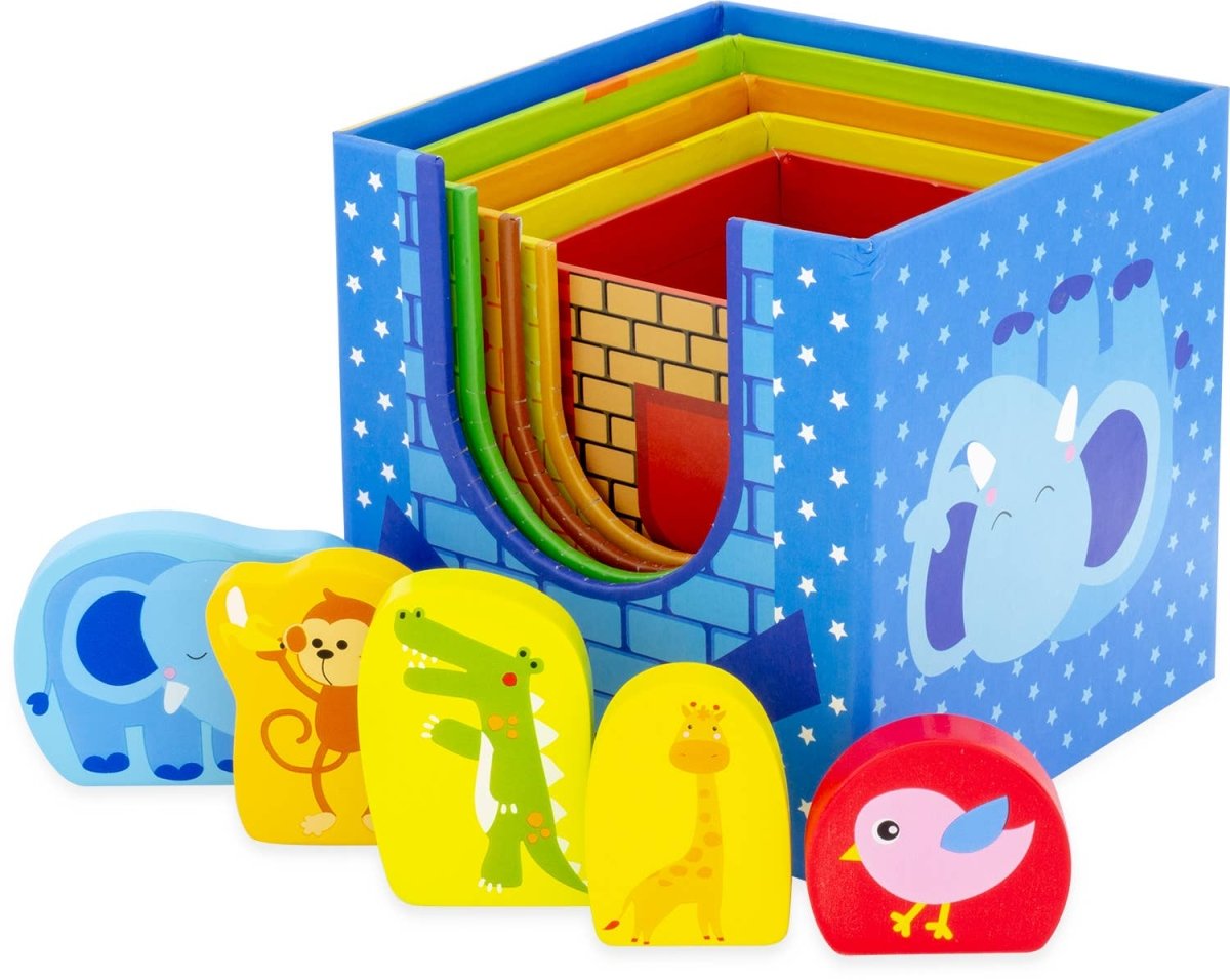 Stabletårn med dyr - tumle