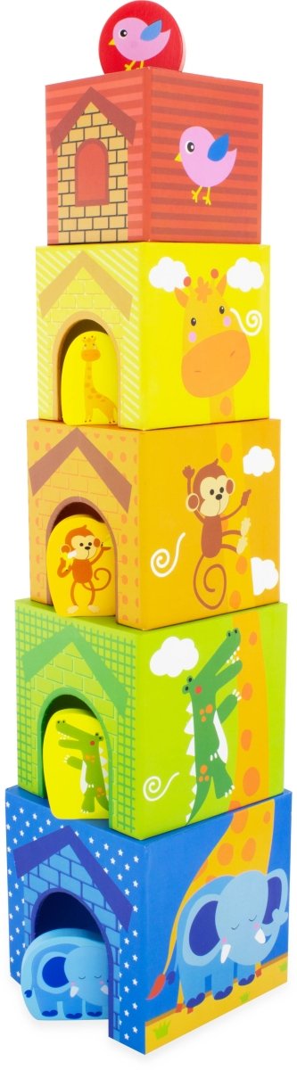 Stabletårn med dyr - tumle