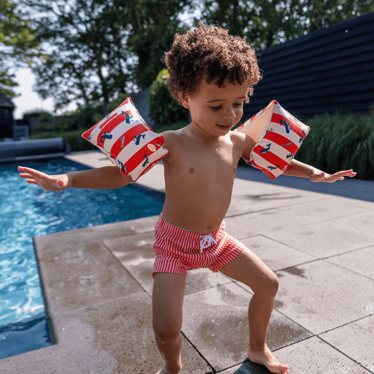 Swim Essentials - Badevinger - Ocean Striber - tumle