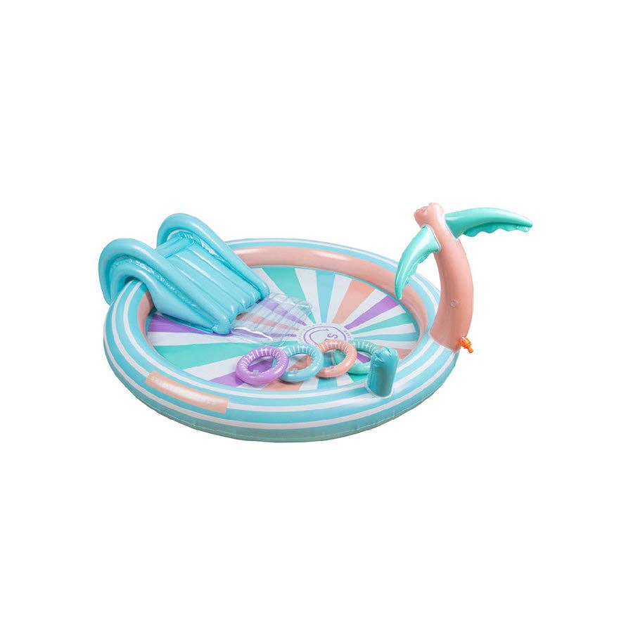 Swim Essentials - Børnepool - Lyse Bølger - tumle