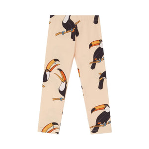 The Striped Cat - Leggings - Tukan (beige) - tumle