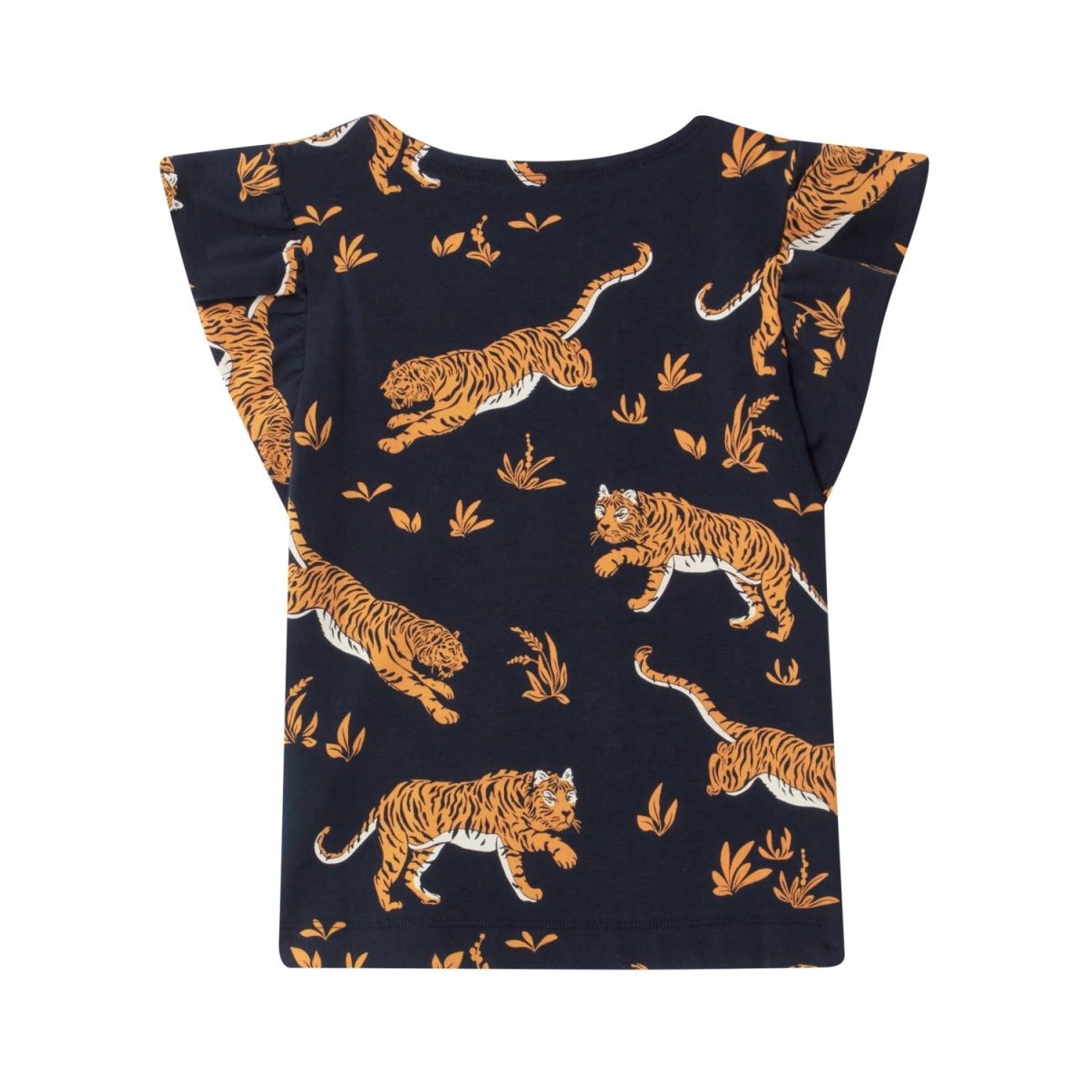 The Striped Cat - T-shirt - Tiger (blå) - tumle
