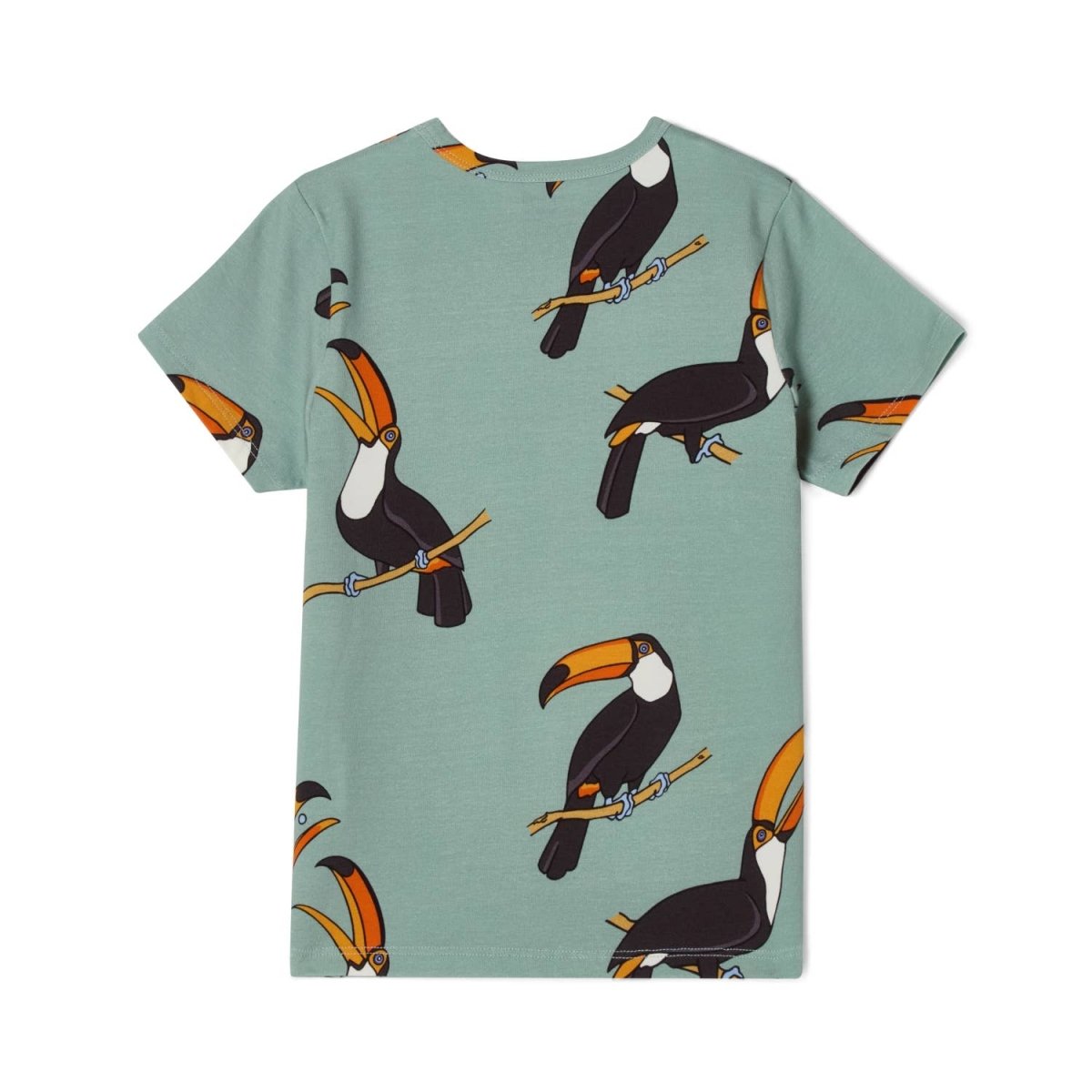 The Striped Cat - T-shirt - Tukan (grøn) - tumle