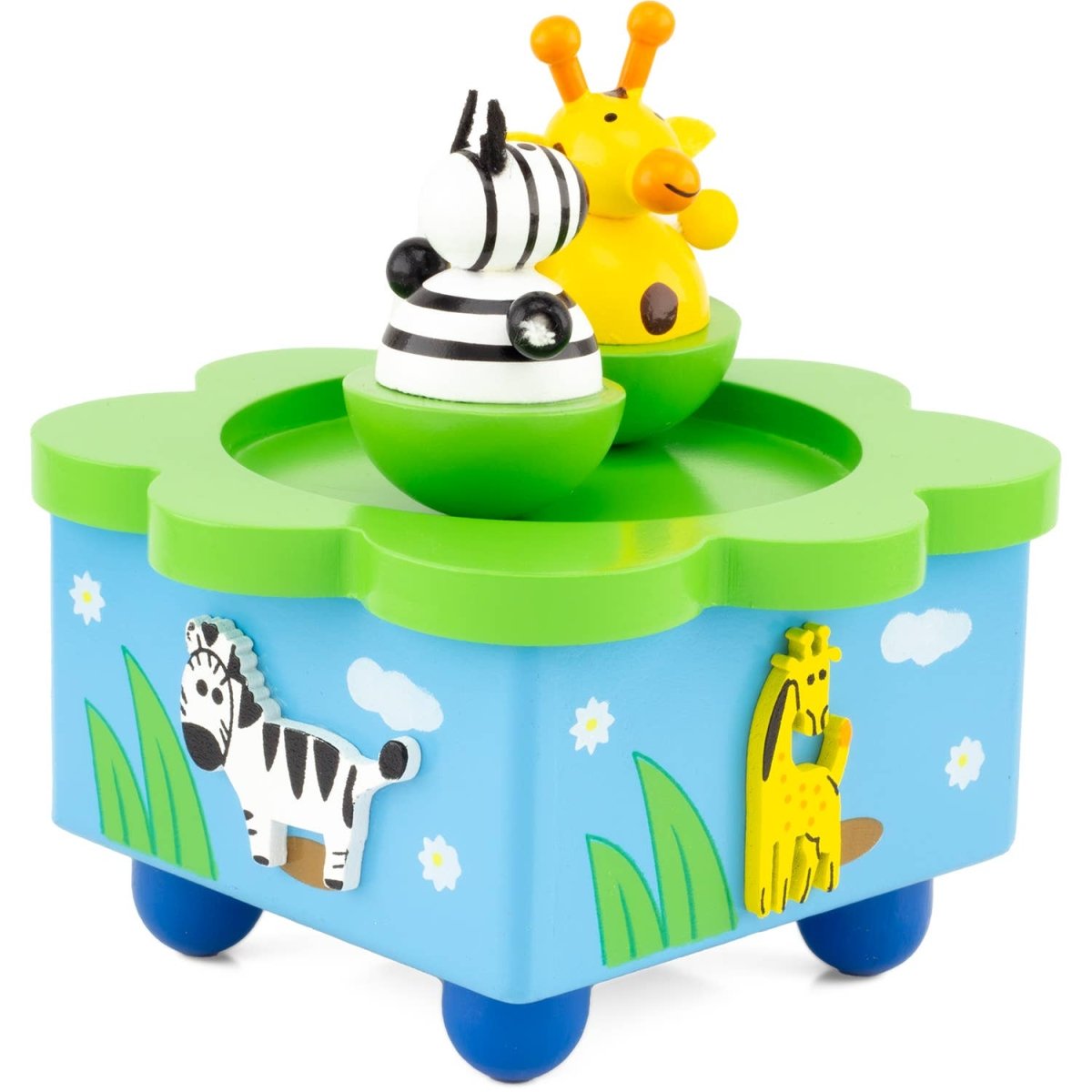 Træmusikboks - jungle - tumle