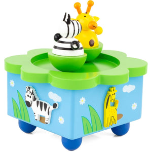 Træmusikboks - jungle - tumle