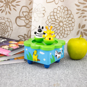 Træmusikboks - jungle - tumle