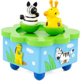 Træmusikboks - jungle - tumle