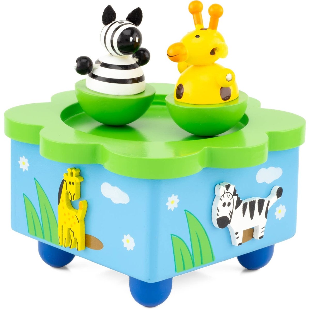 Træmusikboks - jungle - tumle