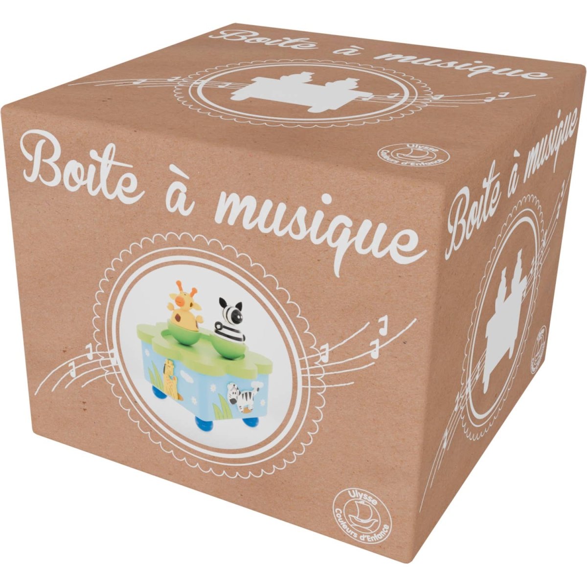 Træmusikboks - jungle - tumle