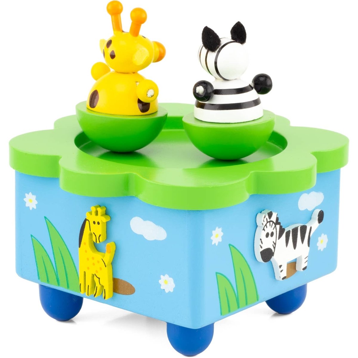 Træmusikboks - jungle - tumle