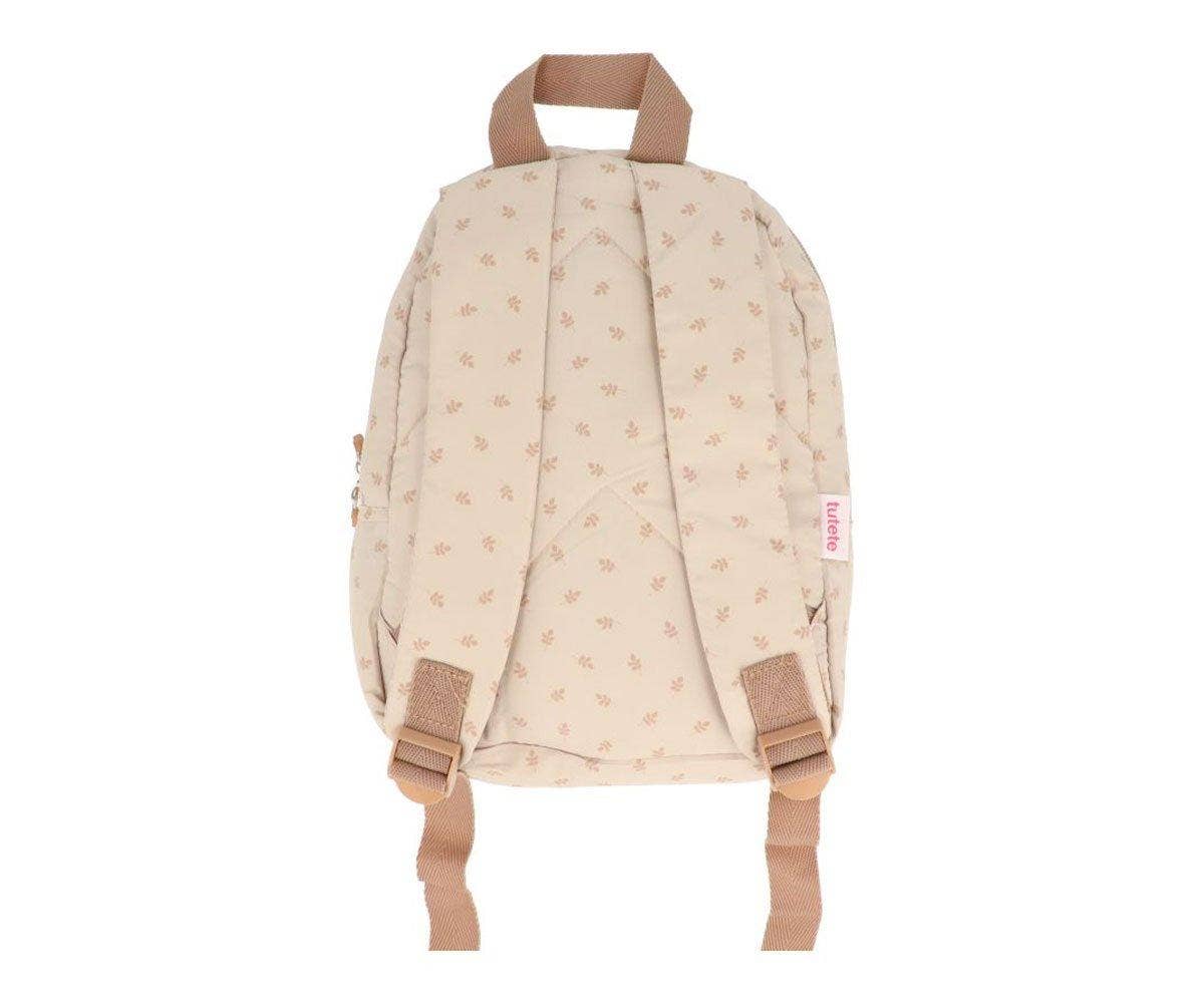 Tutete - Børnerygsæk m. blade (brun) - tumle