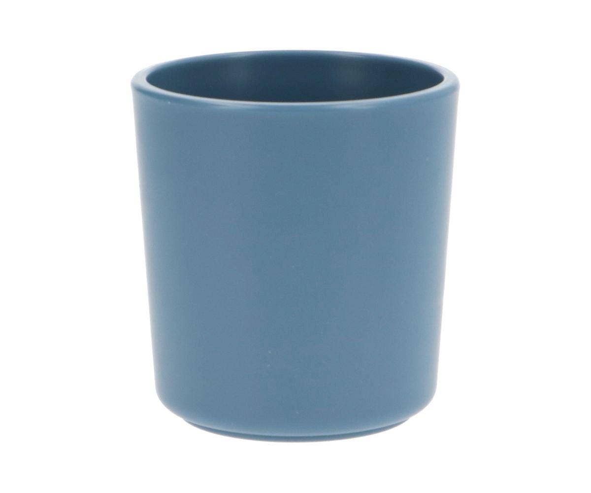 Tutete - Børneservice m. tallerken, kop, skål og bestik (blå) - tumle