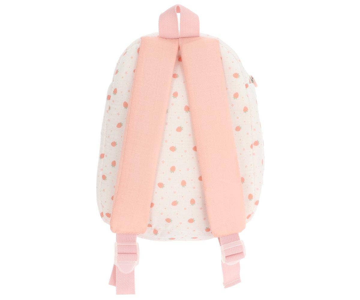 Monnëka - Dukkerygsæk m. jordbær - tumle