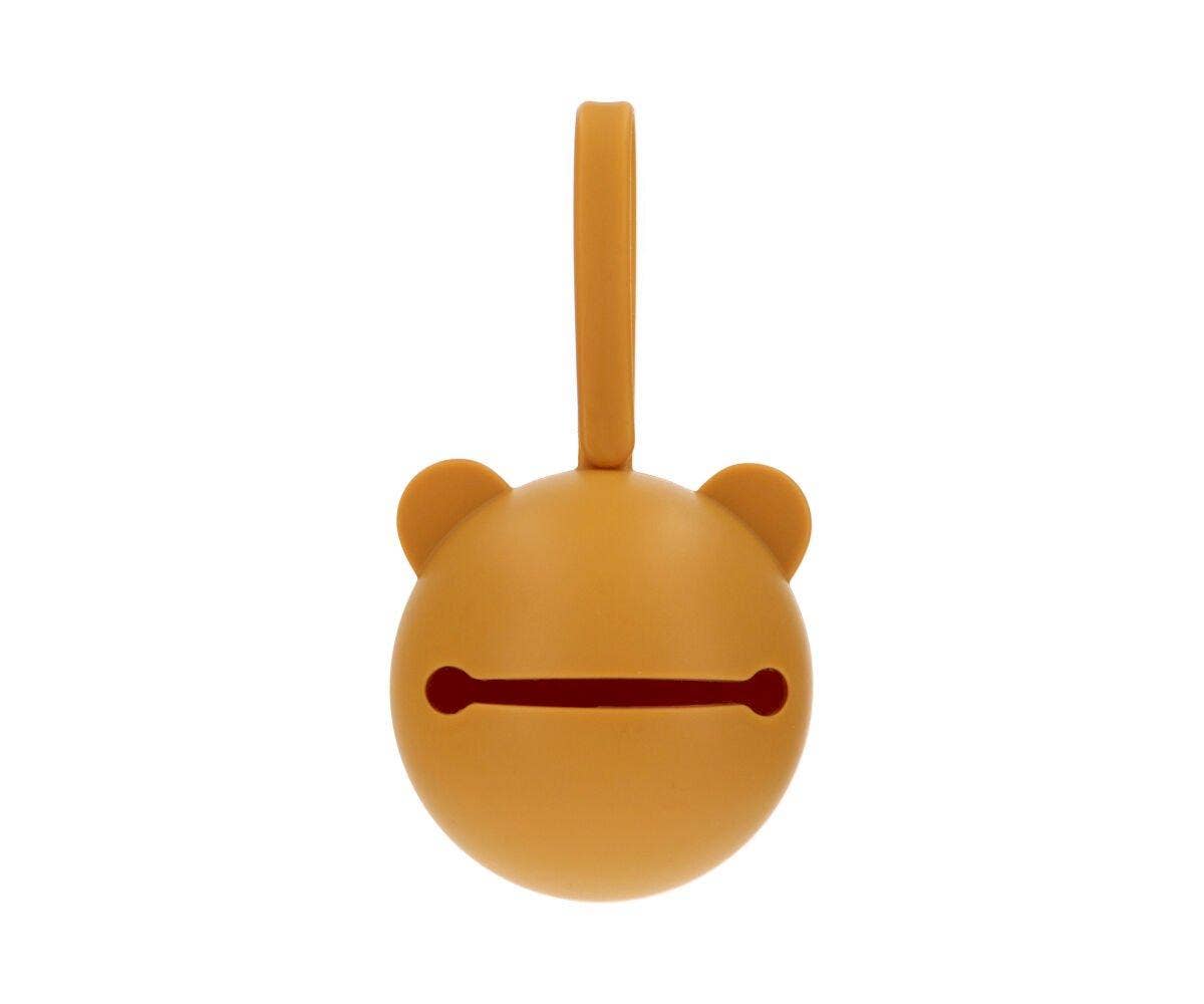 Tutete - Silikone sutteholder (sennep) - tumle