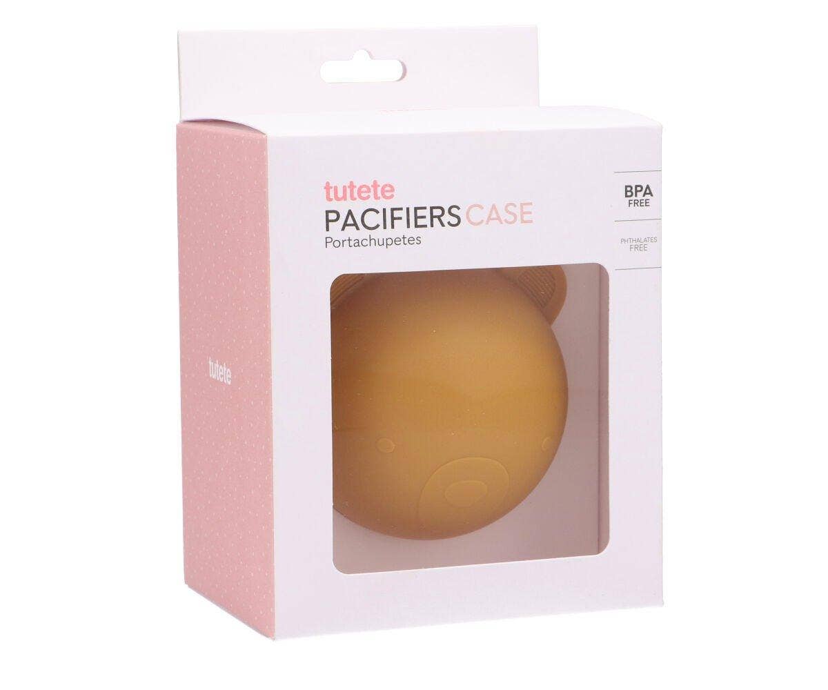 Tutete - Silikone sutteholder (sennep) - tumle