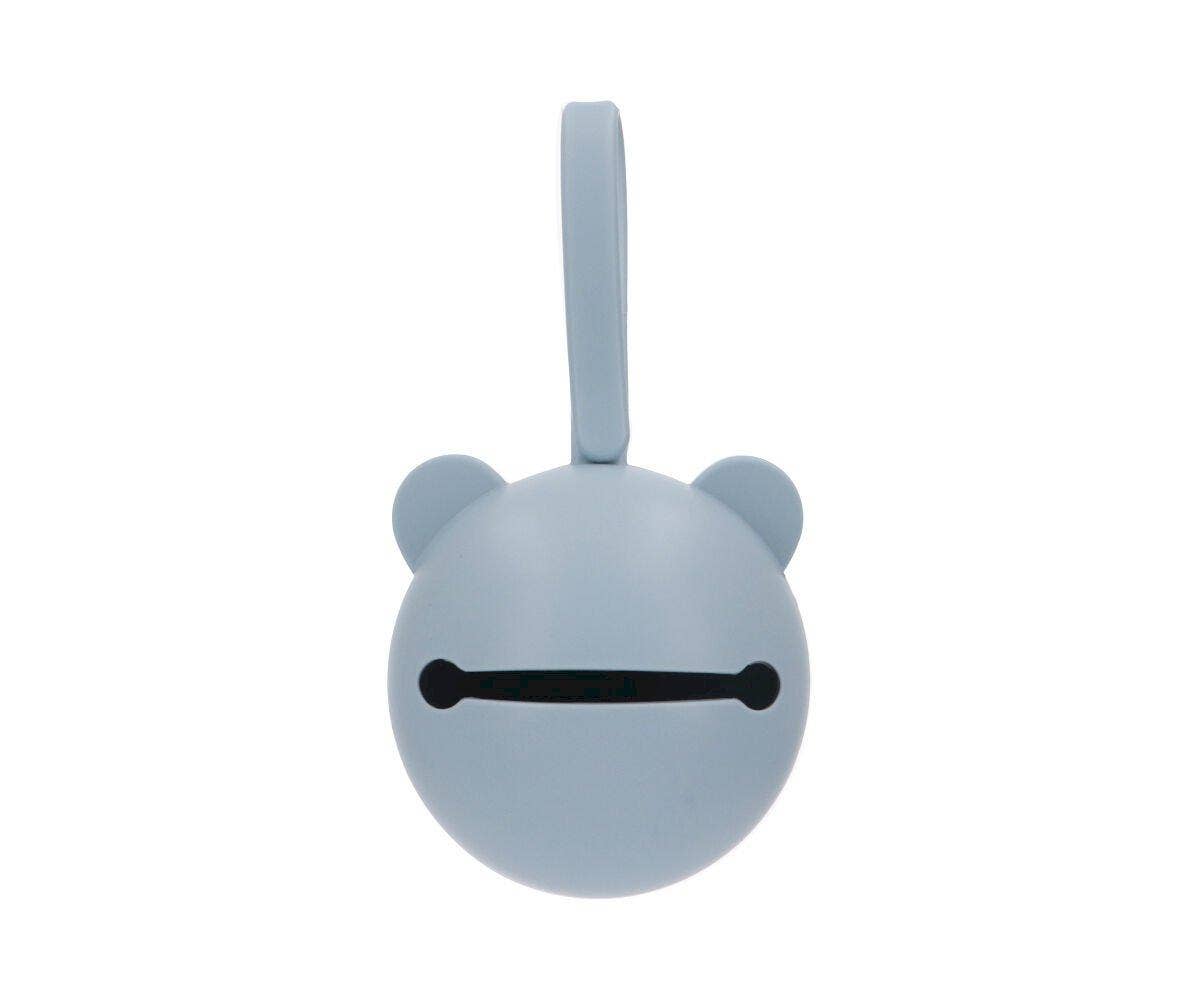 Tutete - Silikone sutteholder (blå) - tumle